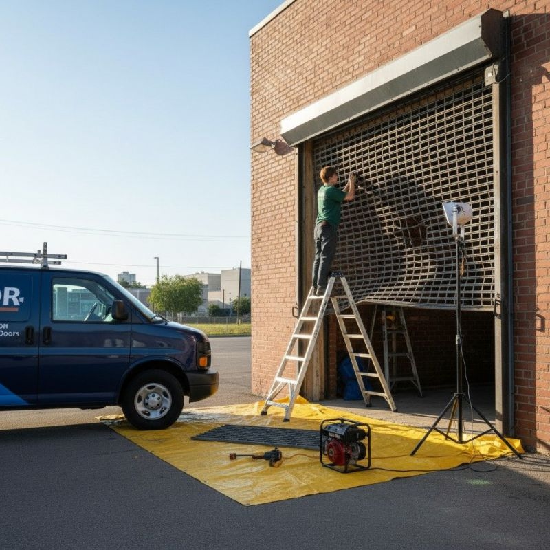 Garage Settling Repair